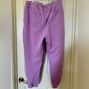 Ivy Park Adidas sweatpants lavender
